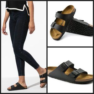 NWOB Birkenstock Arizona Birko-Flor Black